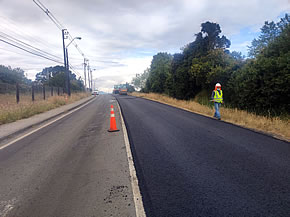 Tras exitosos avances, Dirección de Vialidad paralizará durante este fin de semana las obras de conservación en la Ruta 7 Carretera Austral  