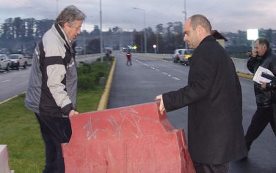 Seremi Los Lagos da apertura al tránsito en nuevo puente Algarrobo