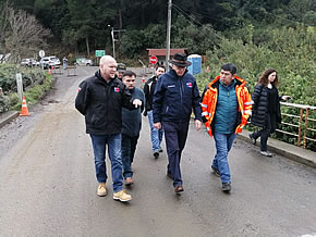 Vialidad cierra totalmente puente Quilacahuin a tránsito vehicular